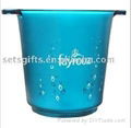 PS Ice bucket with logo printed