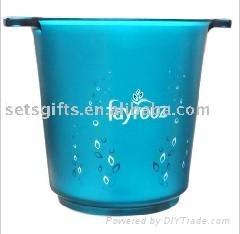 PS Ice bucket with logo printed