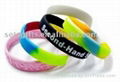 silicon wristbands/silicon bracelets