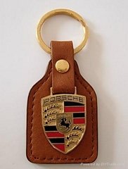 Leather keyfob