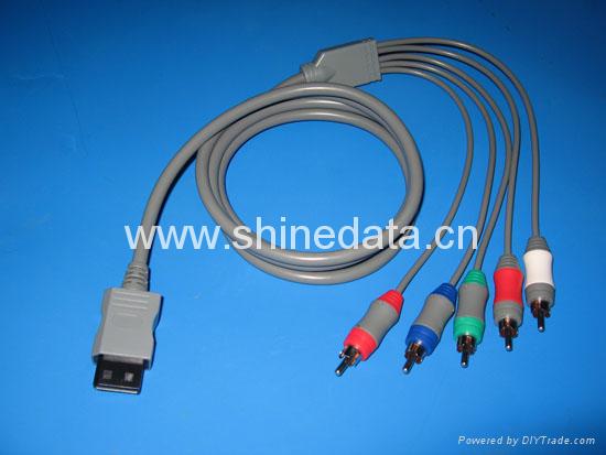 WII DVD COMPONENT CABLE