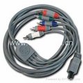WII DVD COMPONENT CABLE 2
