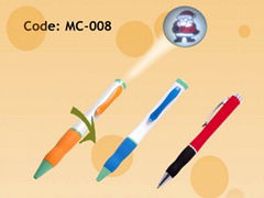 Plastic Twist Style Projection Logo Pen