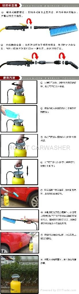 Hand Pump Car Washer 3