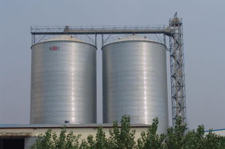 FLAT BOTTOM STEEL SILO