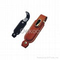 USB Leather Flash Drive, USB Flash Disk,Flash Drive