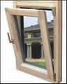 wood with aluminum cladding tilt turn window 1