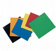 rubber magnet sheet with color PVC