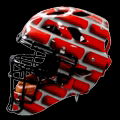 Baseball catcher's helmet 1