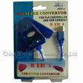 Ps2 To Ps3 Controlle Converter / 2in1 USB Super Convertor 2