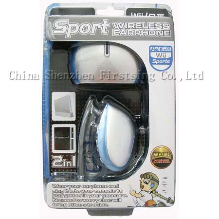 Wii / Ps3 2in1 Sport Wireless Earphone