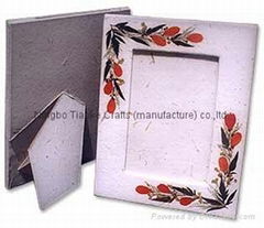 Paper photo frame