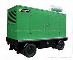 power stage of trail car diesel silent generating sets