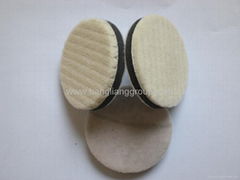 3''wool buffing pad