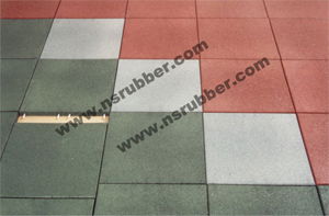 interlock rubber tile