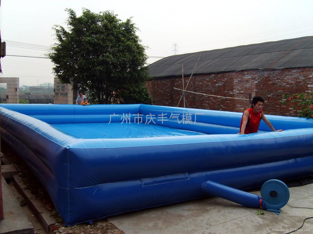 供应充气玩具，气模，充气游泳池尽在广州庆丰气模厂