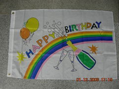 birthday flag