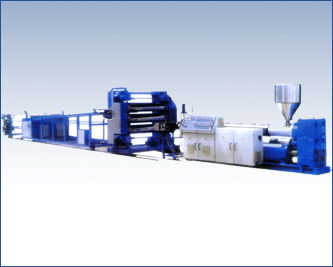 PP、PE、PVC、ABS、PET Plastic Extruding sheet Production Line