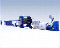 PP、PE、PVC、ABS、PET Plastic Extruding sheet Production Line