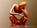 abstract wood carving 1