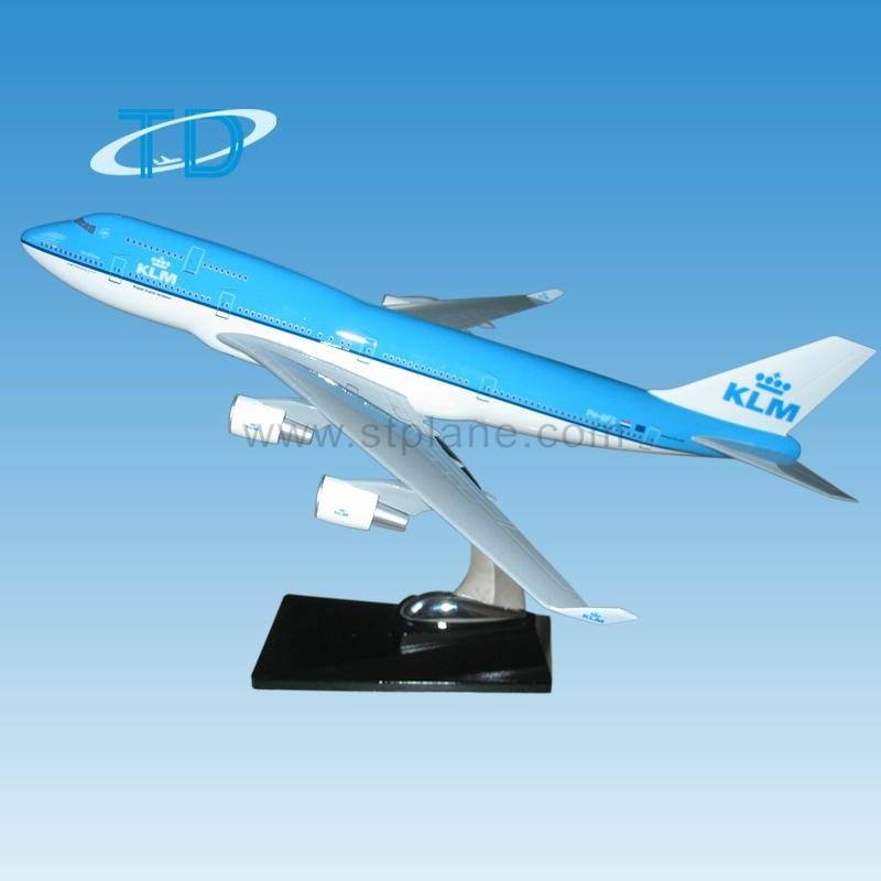 仿真树脂飞机模型B747-400 2
