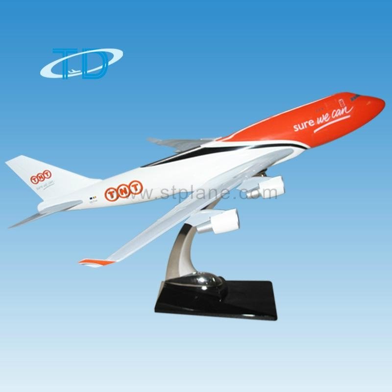 仿真树脂飞机模型B747-400 3