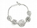 silver bracelet(jewelry)