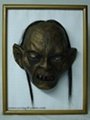 Gollum wooden mask
