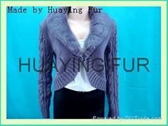 knitting-fur garment