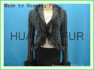 knitting-fur garment