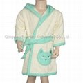 bamboo baby hooded robe 2