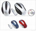 Recharageable wireless mouse with 5