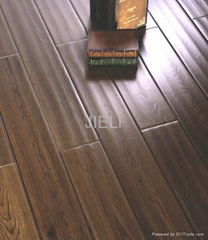 Oak handscrap solid wood flooring