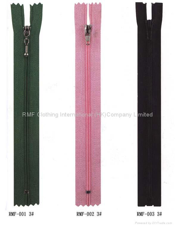 Nylon zippers series