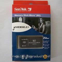 SanDisk M2 256mb 512mb memory stick