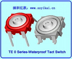 寿命100万次以上防水轻触开关