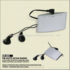 SR-885 FM Auto Scan Radio