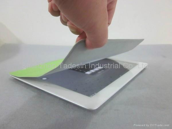 Slim Magnetic Smart Cover Wake/Sleep PU Stand Case for iPad 2/3  2