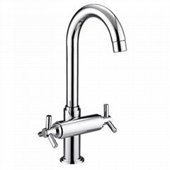 Double Handle Kitchen Faucet