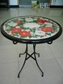 Hand Painted Ceramic Art Table,Garden Furniture