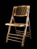 bamboo folding chair