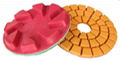 diamond floor polishing pad