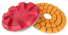 diamond floor polishing pad