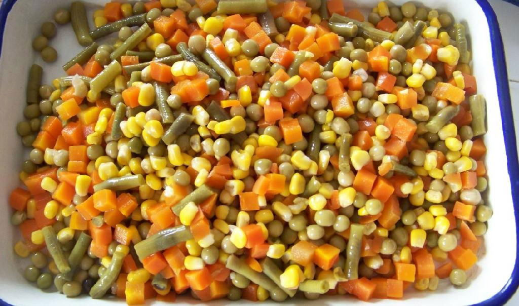 Canned Mixed Vegetable 3