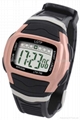 Rose Gold plating finish sporty watch