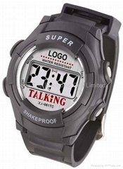 LCD Talking watch