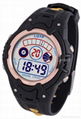 Plastic digital sportywatch