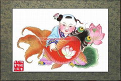 The Yangliuqing Wooden New Year Picture