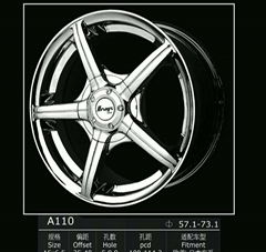 Aluminum alloy wheels