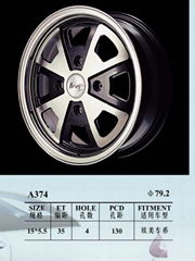 Aluminum alloy wheels